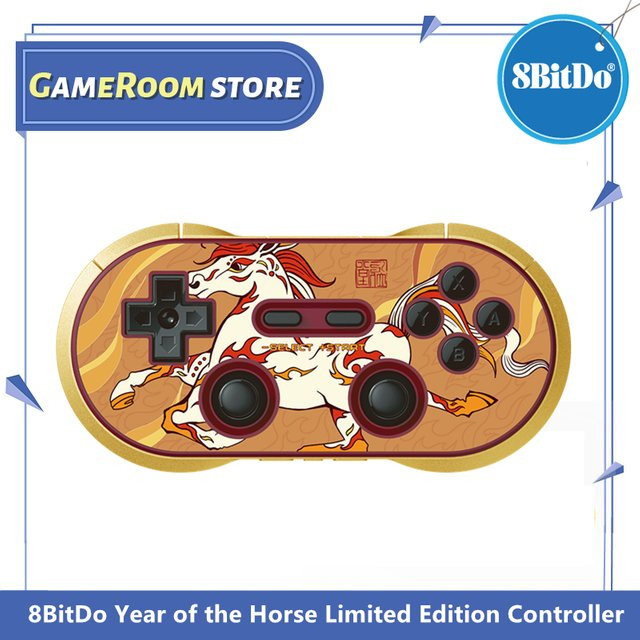 8BitDo Bluetooth Gamepad Year of the Horse Limited Edition Wireless Controller für Nintendo Switch, Windows und Android in Multicolour - Bild 1