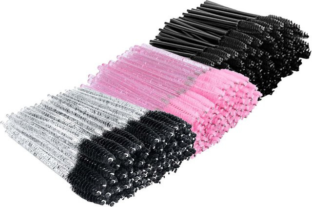 YZQINELL Wimpernpinsel, 50 Stück, Einweg-Mascara-Applikatoren, Unisex - Bild 1