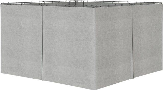 Outsunny Pavillon-Zubehör aus Polyester in Hellgrau, H x B: 352 x 205 cm - Bild 1