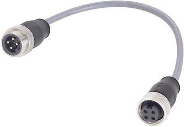HARTING Sensor-/Aktor-Steckverbinder konfektioniert grau 1 m - Bild 1