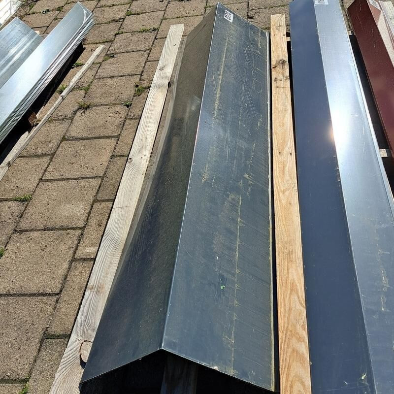 Pultabschluss Friedrich von Lien AG Anthrazitgrau RAL 7016 Länge: 2,00 m, Stärke: 0,75 mm - Bild 1