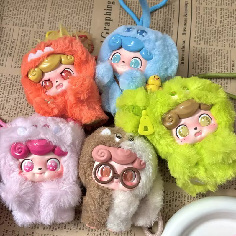 Jotoys Q Baby Emotional Hairy Monster Blind Box, Puppenanhänger, Fantasy, Plüsch / Textil - Bild 3