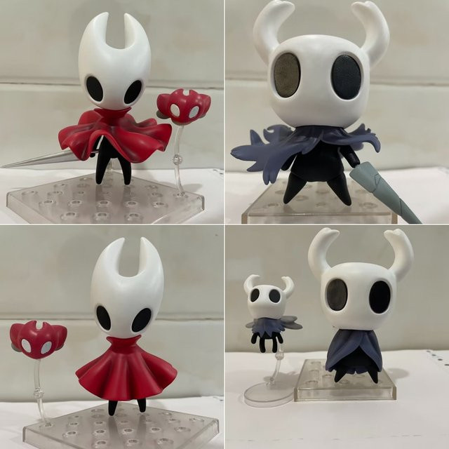Bandai Hollow Knight Der Ritter 2195 und Hornet 2196, Artikulierte Actionfigur, 2-teiliges Set - Bild 1