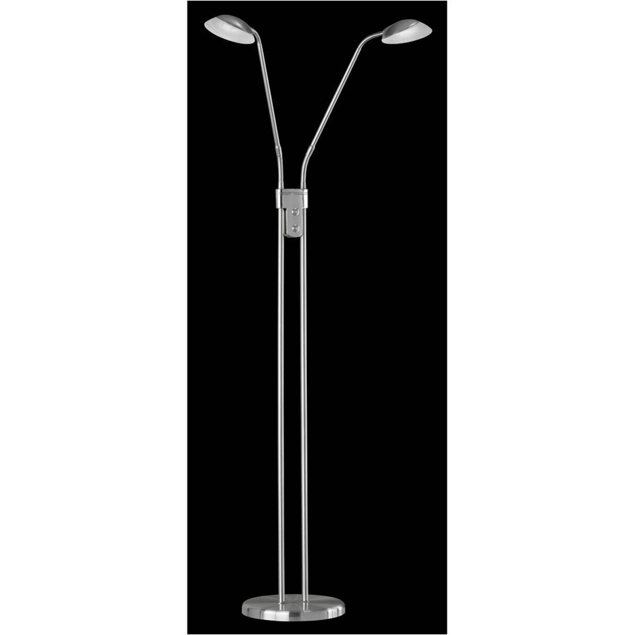 Fischer & Honsel LED-Stehleuchte Pool TW in Nickel matt mit alabasterfarbenem Glas, dimmbar, Höhe: 160 cm, Durchmesser: 26 cm - Bild 2