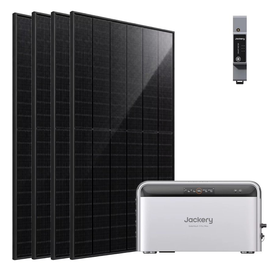 Jackery SolarVault 3 Pro Max Solarenergiespeichersystem mit 15,12kWh LiFePO4-Batterie, 4000W PV-Eingang und 2500W Ausgang zur Erweiterung deiner Heimstromversorgung - Bild 6
