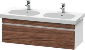 Duravit Waschtischunterschrank DuraStyle, Farbe: Dunkelgrau/Weiß, Wandhängend, 1 Auszug, Breite: 115 cm, Tiefe: 45,3 cm, Höhe: 39,8 cm - Bild 1