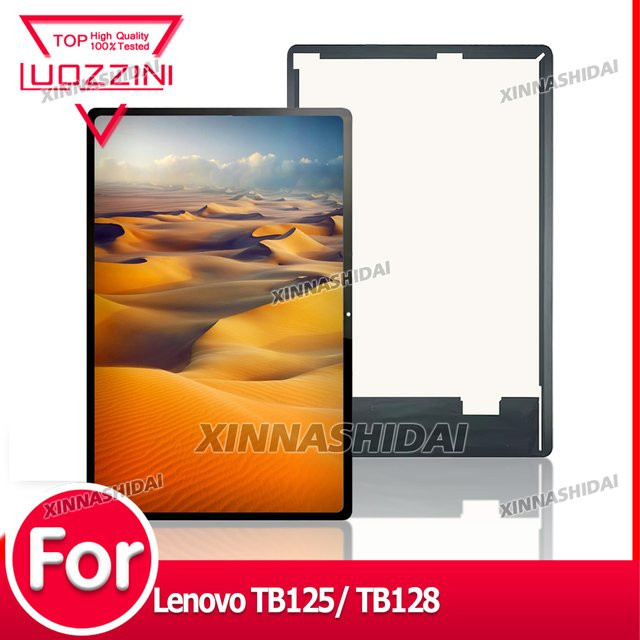 Lenovo Ersatz LCD Display Touch Panel Bildschirm Glas Digitizer Montage in Schwarz für TB125/TB128 - Bild 1