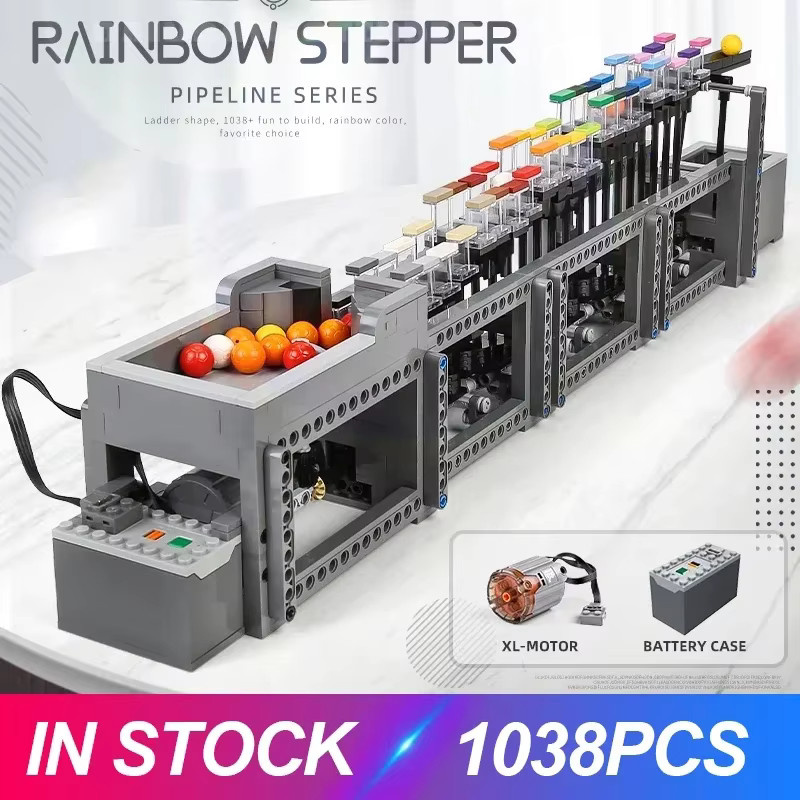 CETYL Der Regenbogen-Stepper, Technische Serie, Montagesteine, 1.038 Teile, ab 14 Jahren - Bild 2