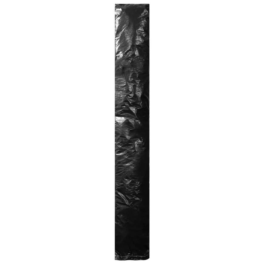 vidaXL Sonnenschirm-Schutzhülle aus PE mit Reißverschluss, Schwarz, Höhe: 175 cm - Bild 2
