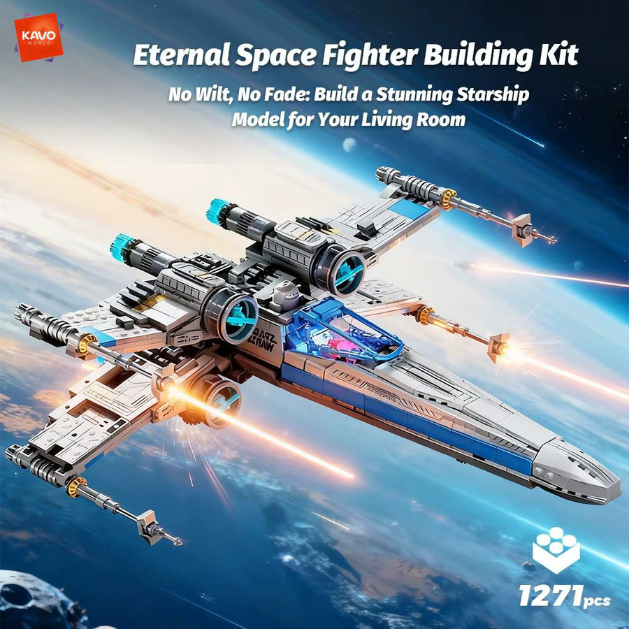 KAVOWORLD X-Wing Starfighter, Baukasten, 1.271 Teile - Bild 2
