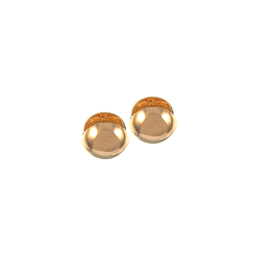 Ohrringe 925 Silber, vergoldet, Unisex - Bild 1
