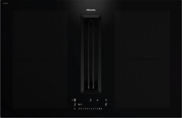 Miele BlackPerfection Induktionskochfeld mit Dunstabzug KMDA 7676-1 FL in Black - Bild 1
