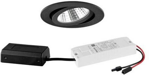 Brumberg LED Einbau- und Aufbaustrahler Schwarz 6W Warmweiß dimmbar - Bild 1