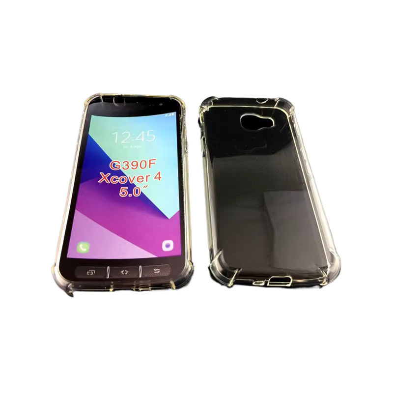 Stoßfeste Silikon TPU Schutzhülle für Samsung Galaxy Xcover 4 G398F in Transparent - Bild 2