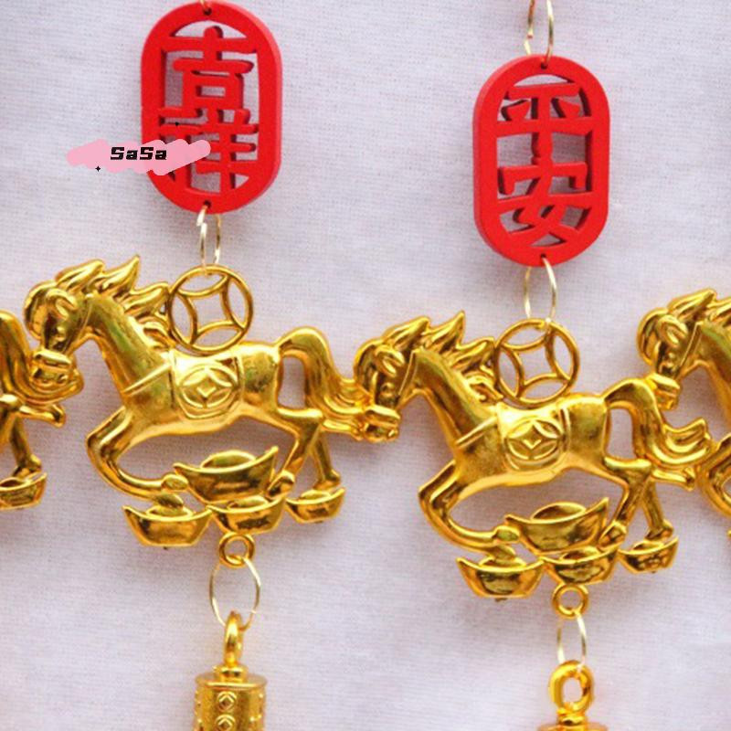 JOYINED VIP Pferd Anhänger für das Chinesische Neujahr als festliche Hausdekoration und Glücksbringer - Bild 3