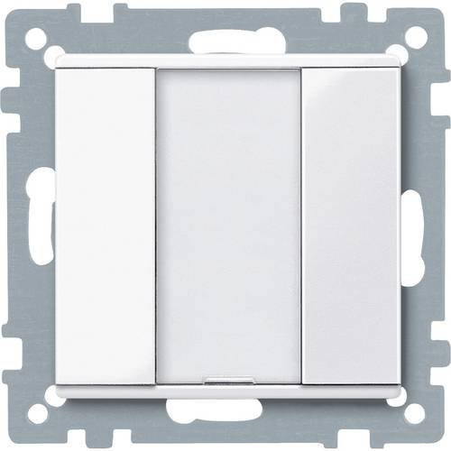 Schneider Electric MTN617125 Drucktaster in Weiß aus Kunststoff - Bild 1