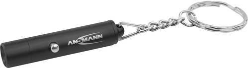 Ansmann Mini LED Keychain Schlüsselleuchte aus Aluminium in Schwarz - Bild 1