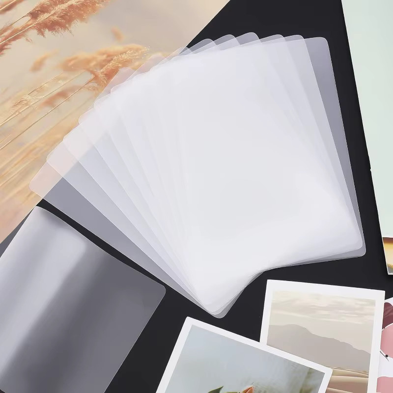 100 transparente Thermo-Laminierbeutel aus Kunststoff, 4 mm, zum Schutz von Fotos und Dokumenten durch Heißlaminierung - Bild 3