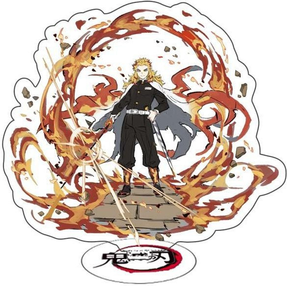 Yiran toy 1 Demon Slayer Kimetsu no Yaiba Kamado Tanjirou Hashira Giyuu Acryl-Ständer Actionfigur 15cm - Bild 1