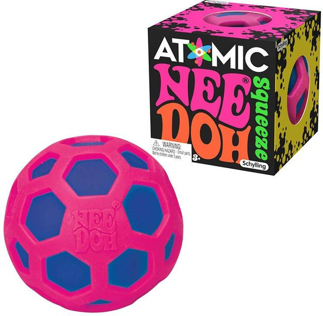 Schylling Needoh Atomischer Stressabbau Ball, Knet-Fidget Spielzeug, rosa - Bild 1