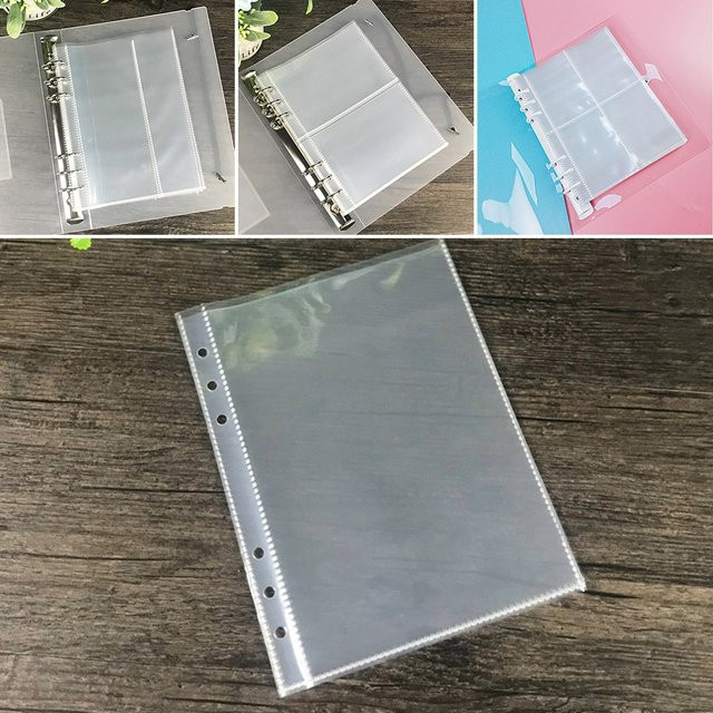 10 Stück transparente Fotoalbum Nachfüllbeutel aus Kunststoff für Mini-Visitenkarten und Fotos - Bild 1