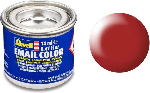 Revell Emaille-Farbe Feuer-Rot, seidenmatt, 14ml - Bild 3