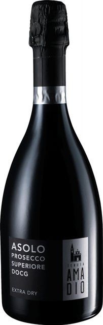 Amadio Prosecco Superiore, Glera, Asolo Prosecco DOCG, Extra Dry, 2024, 0,75 l - Bild 1