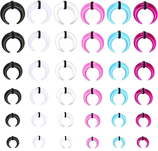 YULIN-004 Septum Pincher Taper C-Form, Acryl, Damen - Bild 1