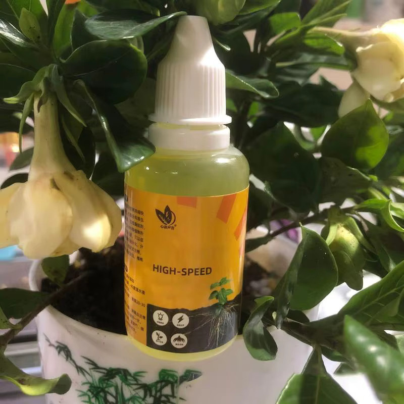 Pflanzen-Nährstofflösung Gelbe Wachstumsstimulanz für Blumensämlinge und Gartenarbeit, 50 ml - Bild 3