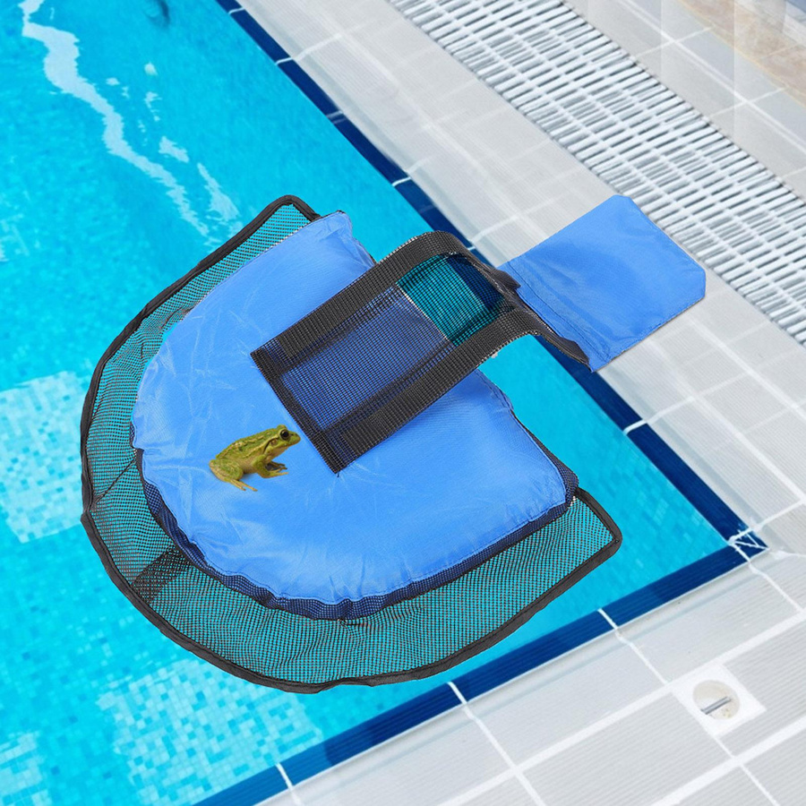 Neoglint Tierrettungsnetz für Schwimmbecken aus Oxford-Stoff in Blau - Bild 3