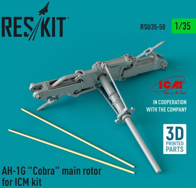 ResKit Models AH-1G Cobra Main Rotor, 3D Printed - Bild 1