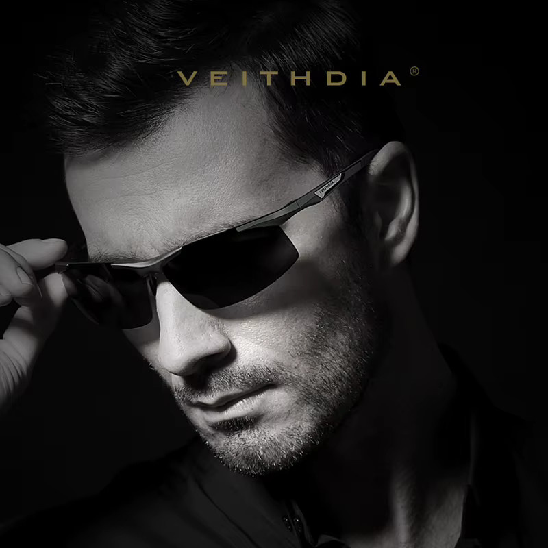 VEITHDIA V65FA62 Sportsonnenbrille, Aluminium, Vollrand - Bild 3
