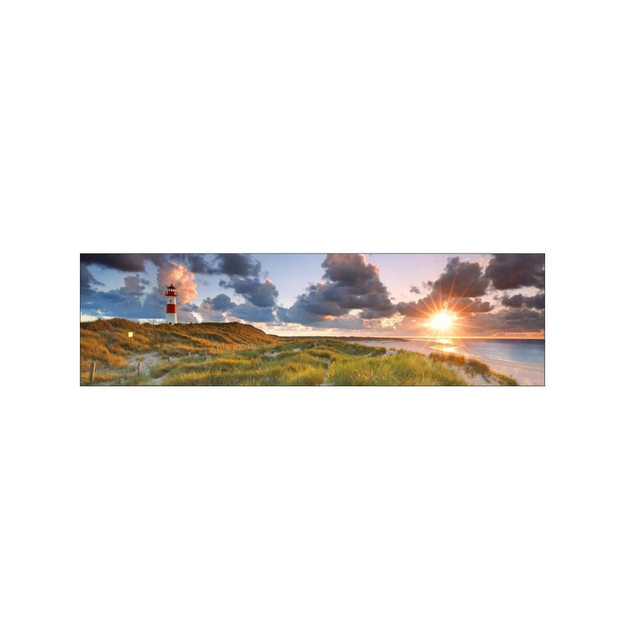 MySpotti Küchenrückwand Profix Cucina Leuchtturmpanorama Abendsonne, B/H: 60 x 210 cm, Multicolor - Bild 2
