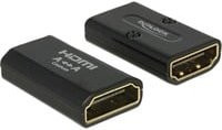 Delock HDMI Adapter Schwarz 1x HDMI-Buchse auf 1x HDMI-Buchse 4K - Bild 2
