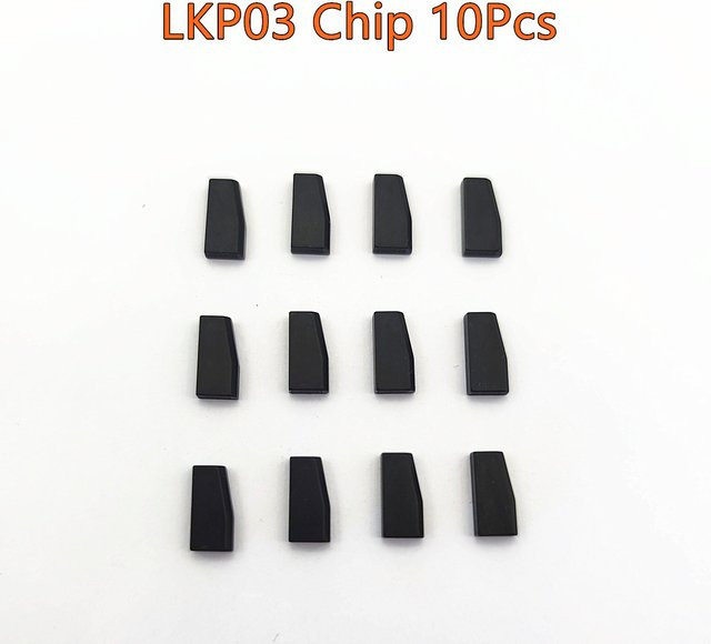 10 Stück Wilongda LKP03 Transponder Chip zum Klonen für Suzuki und Hyundai, Farbe: Schwarz - Bild 1