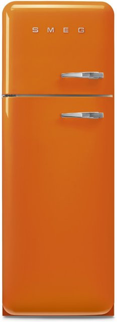 Smeg Standkühlschrank mit Gefrierraum orange, H x B x T: 172 x 60 x 60 cm - Bild 1