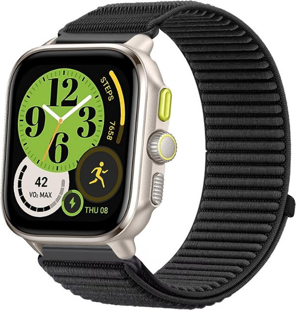 DAINU Uhrenarmband Amazfit Cheetah, Nylon, Grün - Bild 1