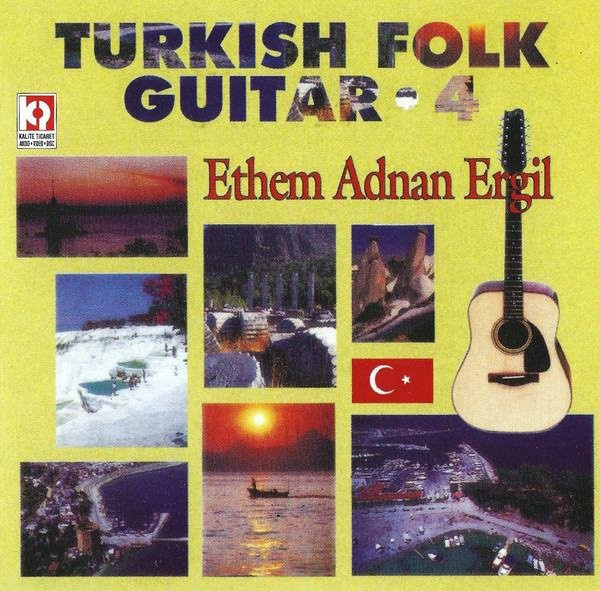 Ethem Adnan Ergil CD Set Türkische Volksgitarre 4 CDs Folk Musik Grau - Bild 1