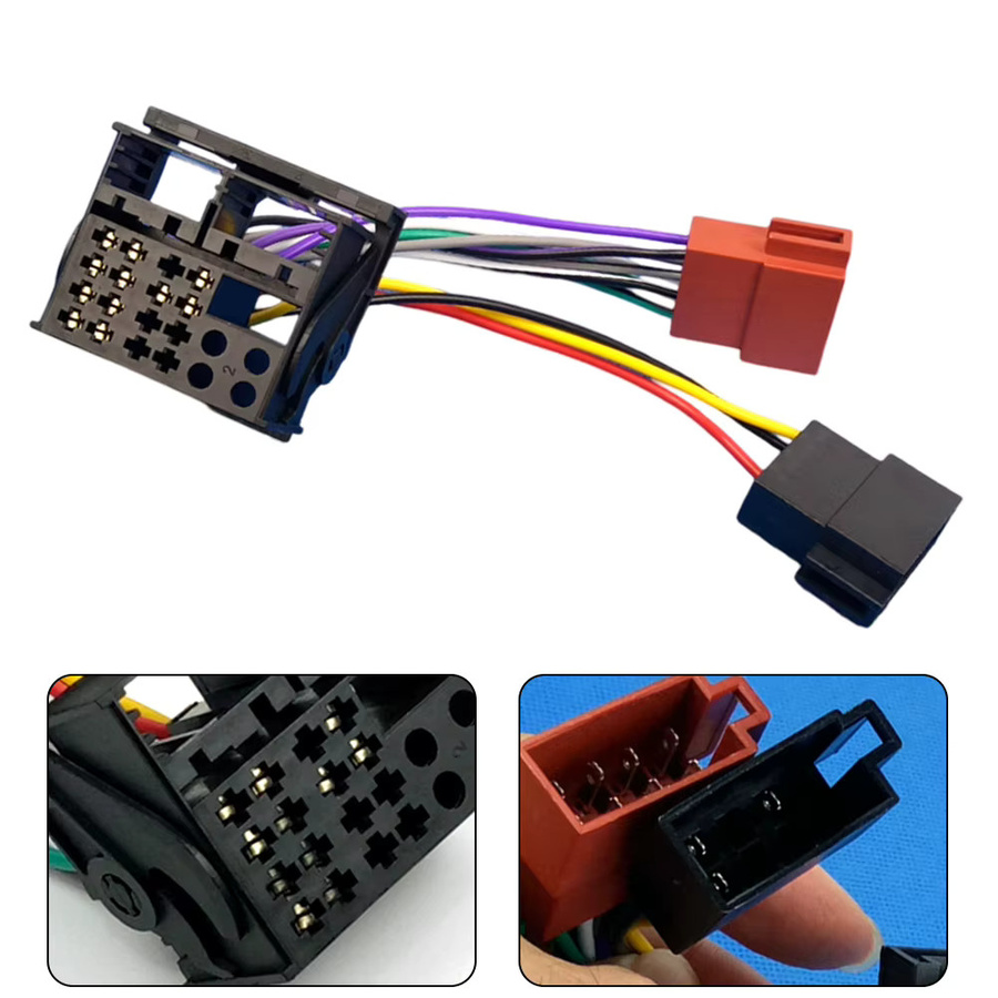 HP Autoradio ISO Buchse Adapter Kabel für RCD200 RCD300 RCD310 RCD510 in Multicolour - Bild 6