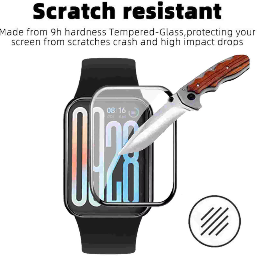 Xiaomi Displayschutz, Silikon, Schwarz, Mi Band 9 - Bild 4
