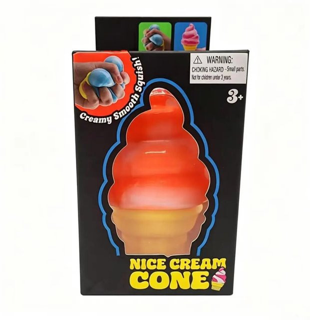 NeeDoh Eiscreme Blind Box, Sensorisches Spielzeug, Orange - Bild 1