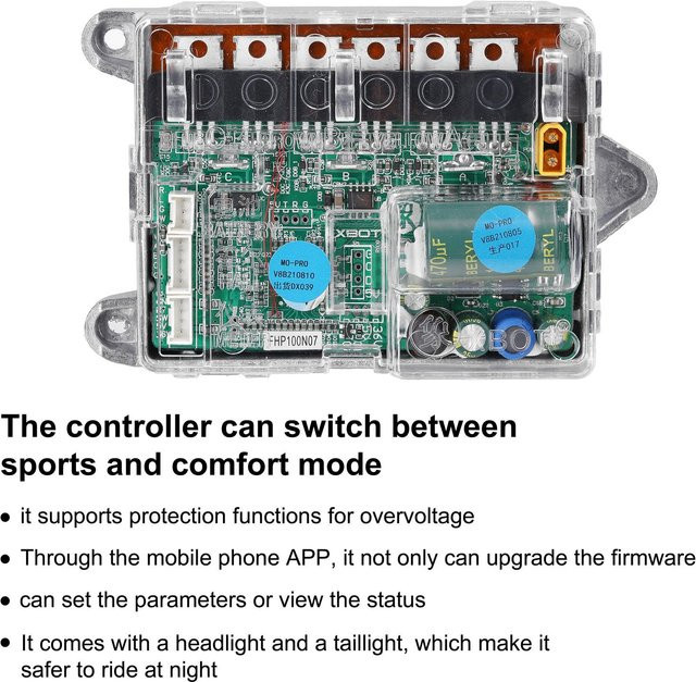 Schaltnetzteil BT-Vorlage Motherboard Controller für Elektroroller M365 in Schwarz von shoemst - Bild 1