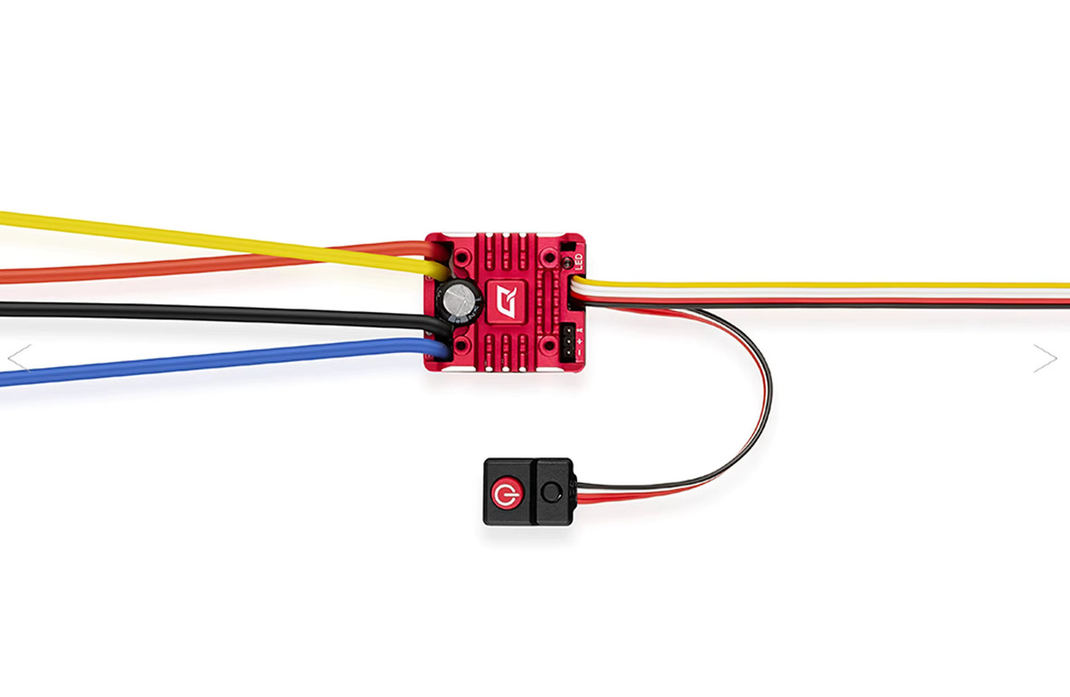 HobbyWing ESC WP 1080 G2, ferngesteuertes Auto-Upgrade-Stromversorgung - Bild 2