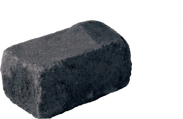 Diephaus Mauerstein Siola-Mini aus Beton in Schwarz B/T/H: 25 x 16,5 x 15 cm - Bild 1