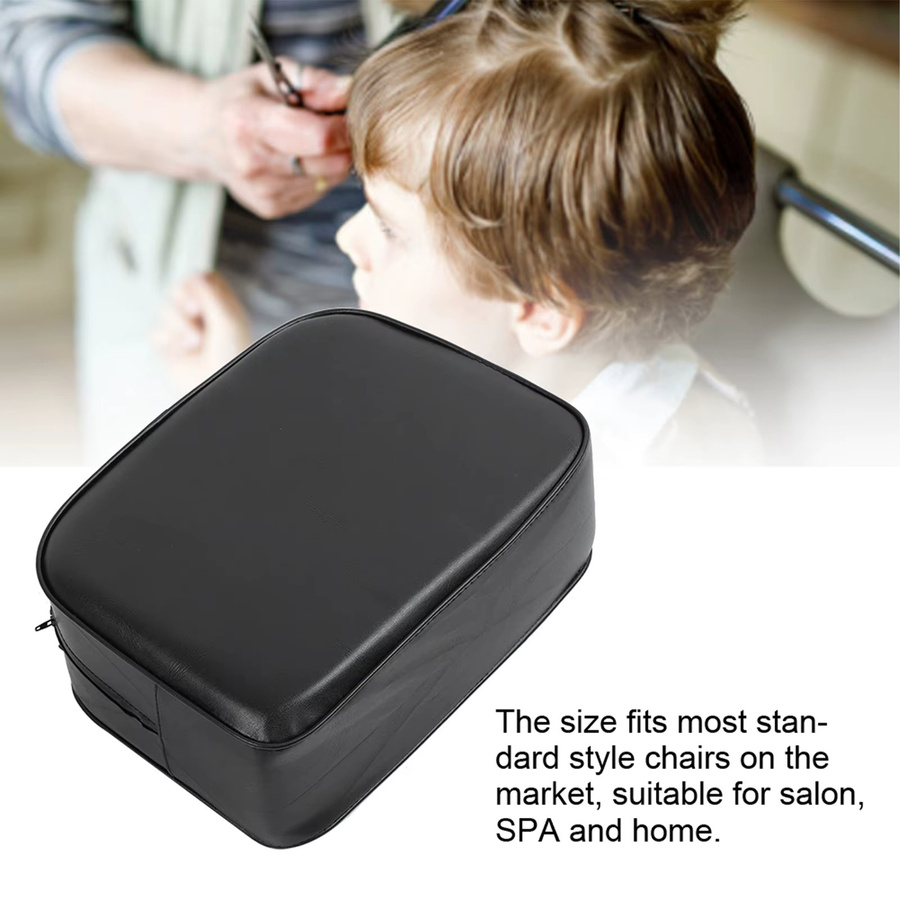 TMISHION Booster Sitzkissen für Kinder im Friseursalon, Schwarz, Rechteckig - Bild 6