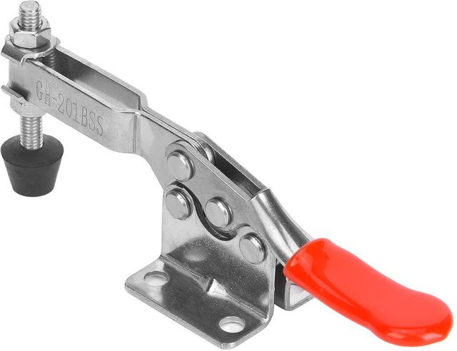 TOMTOP JMS Horizontaler Schnellspanner aus 304 Edelstahl in Silber mit 27 kg Haltekapazität - Bild 1