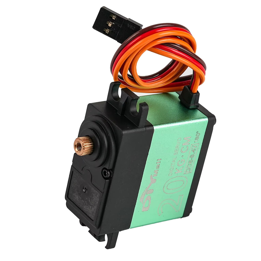TD-8820MG Digitalservo, 20 kg, HV Metal Gear, programmierbar - Bild 3