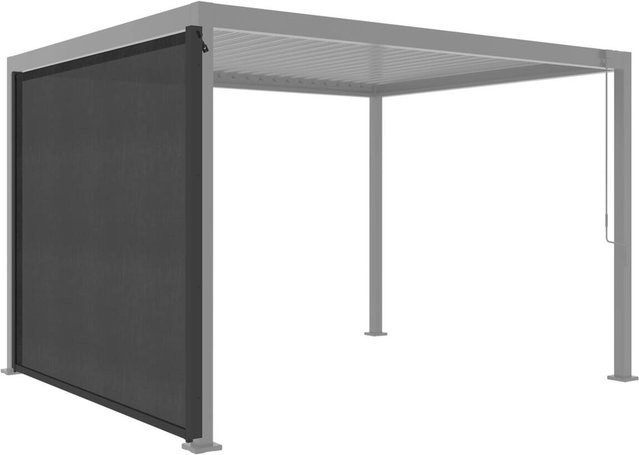 Aluminium Rollo in Anthrazit B/H/T: 8,5 x 231 x 278 cm - Bild 1