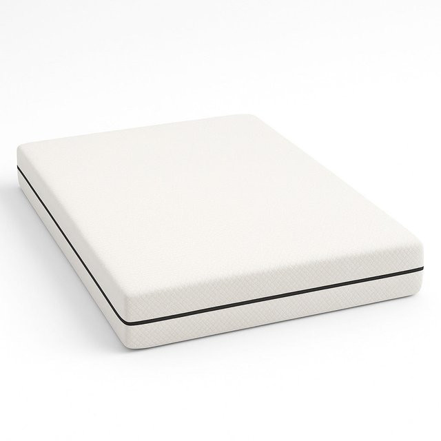 The White Stone Hypoallergene Visco-Schaumstoffmatratze in Weiß, B/T/H: 90 x 190 x 20 cm - Bild 1
