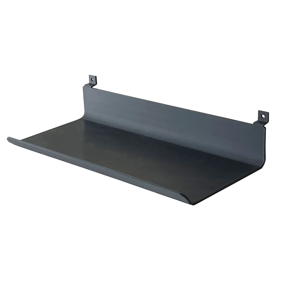 FN Acustico Ablage aus Stahl, Schwarz matt, B: 31,9 cm, T: 15,0 cm, H: 6,15 cm - Bild 2